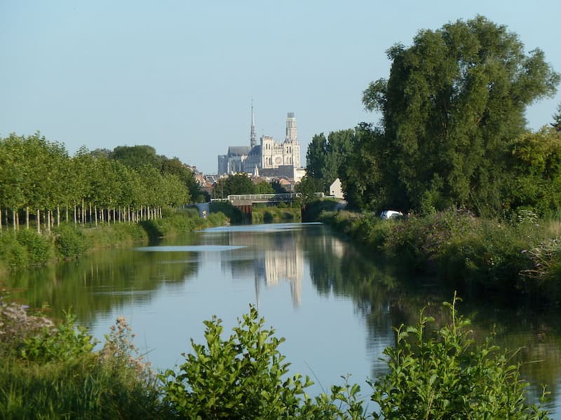 Vue de la cathédrale d'Amiens