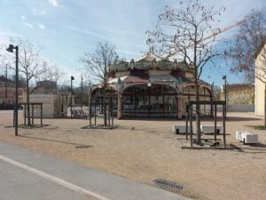 Manège du parc Sergent Blandan, à Lyon